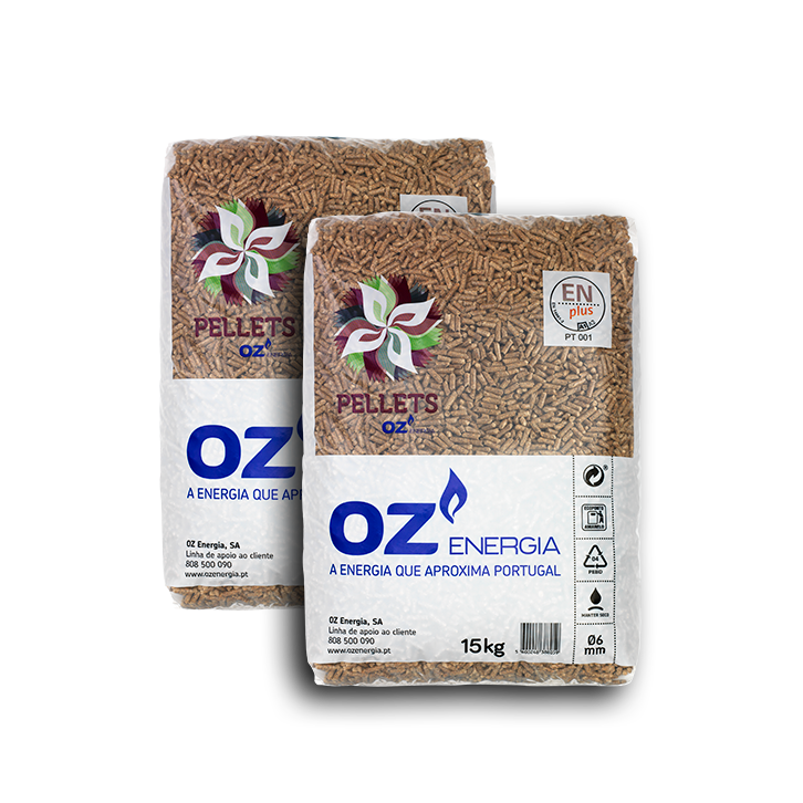 girar granizo aliviar Sacos de Pellets OZ Energia 15 kg - Digal, a Energia da Nova Geração